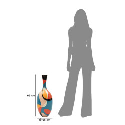 Vase Rubic Élancé CM Ø 25X66