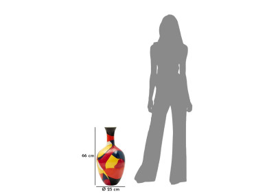 Vase Rubic Majestueux CM Ø 29X59