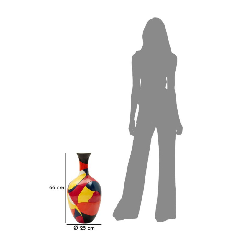 Vase Rubic Majestueux CM Ø 29X59