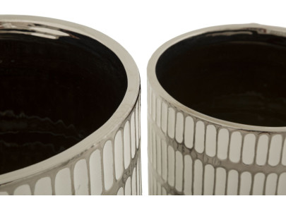 Porte-Vase Ray Set 2 PCS Élégant CM Ø 22,5X24-18X19