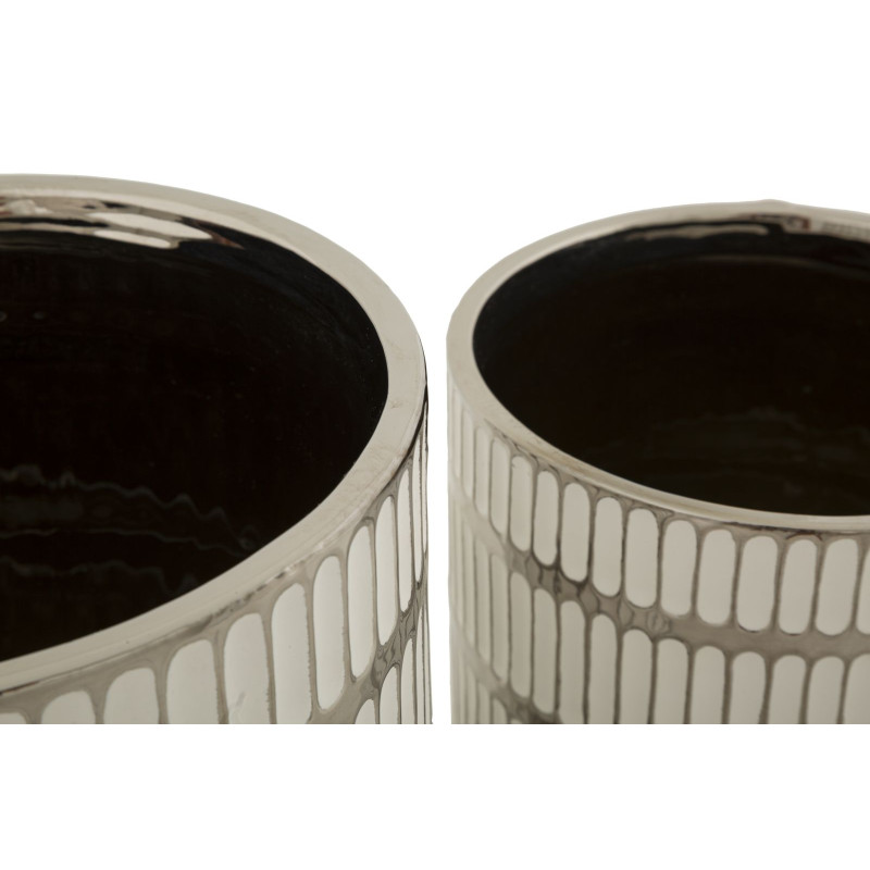 Porte-Vase Ray Set 2 PCS Élégant CM Ø 22,5X24-18X19