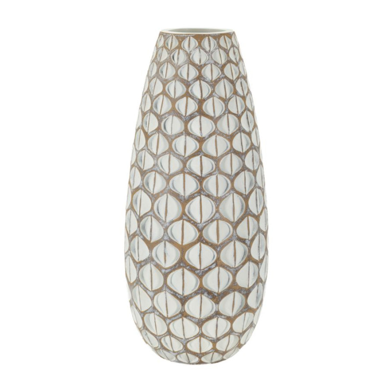 Vase en Résine Tibet Élancé CM Ø 20X45,5