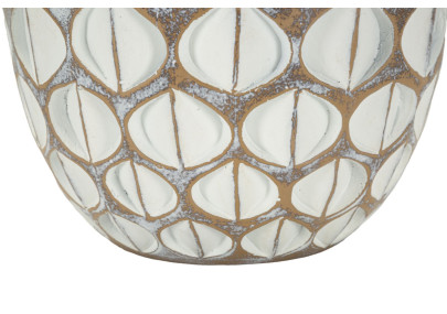 Vase en Résine Tibet Élancé CM Ø 20X45,5