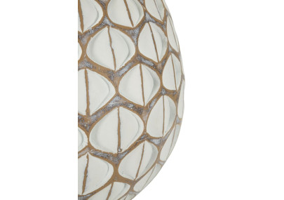 Vase en Résine Tibet Compact CM Ø27X27