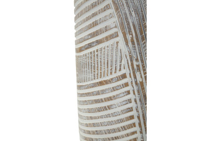 Pot Résine Bois Raffiné CM Ø 19X55