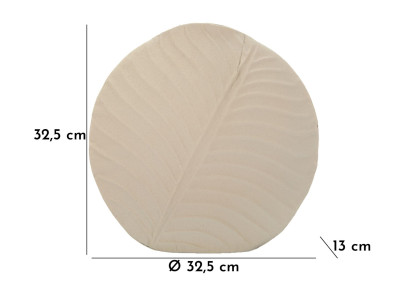 Vase Rond Dune Compact CM Ø32,5X13