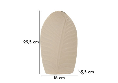 Vase Dune Haut Petit CM 18X9,5X29,5