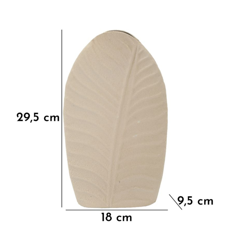 Vase Dune Haut Petit CM 18X9,5X29,5