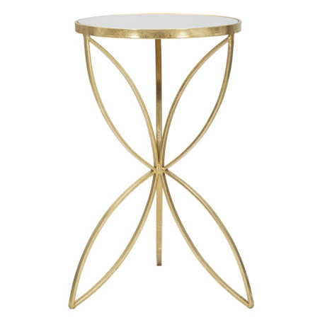 Luxurious Glam PAPILLON Plant Display Ø 35X60 cm - Iron & Mirror