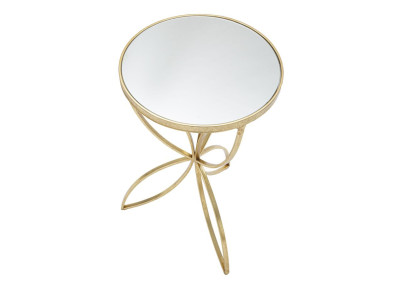 Luxurious Glam PAPILLON Plant Display Ø 35X60 cm - Iron & Mirror