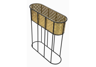 Glam OVAL Vase Display 60X20X70 cm - Iron