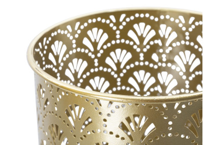 Glam GOLVY Vase Stand Set of 2 -B- Ø 21X52-19X42 cm - Iron