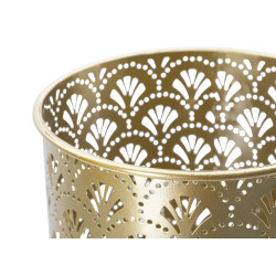 Glam GOLVY Vase Stand Set of 2 -B- Ø 21X52-19X42 cm - Iron