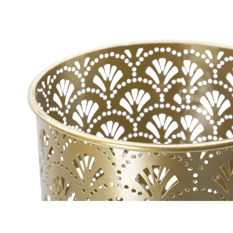 Glam GOLVY Vase Stand Set of 2 -B- Ø 21X52-19X42 cm - Iron