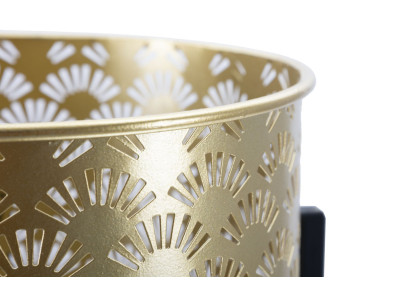 Glam GLISSY Vase Set 2 pcs -A- Ø 21X38-19X28 cm - Iron