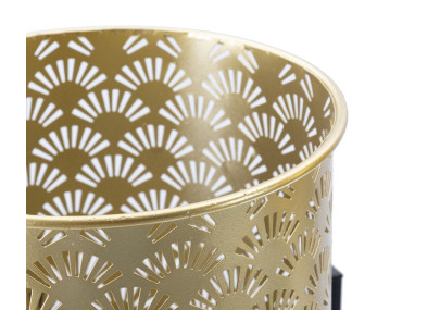 Glam GLISSY Vase Set 2 pcs -A- Ø 21X38-19X28 cm - Iron