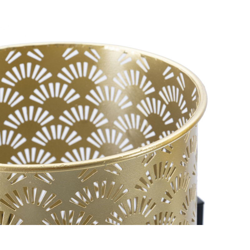 Glam GLISSY Vase Set 2 pcs -A- Ø 21X38-19X28 cm - Iron