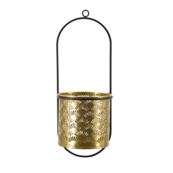 Glam HONG Wall Vase Holder 14X14X37 cm - Iron