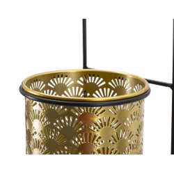 Glam HONG Wall Vase Holder 14X14X37 cm - Iron