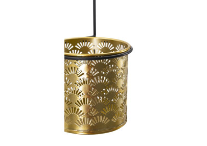 Glam HONG Wall Vase Holder 14X14X37 cm - Iron