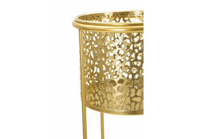 Glam Set of 2 NAT Vase Holders Ø 17X46-14X34 cm - Iron