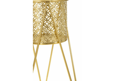 Glam Set of 2 NAT Vase Holders 21X20X46-18X18X32 cm - Iron