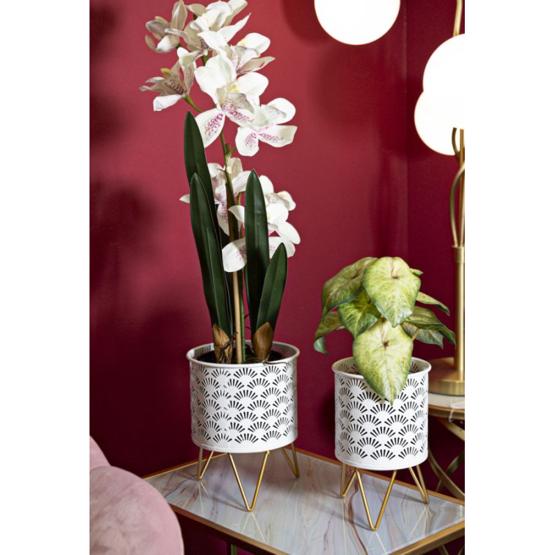 Glam CARLY Vase Stand Set 2 pcs Ø 16X20-13X20 cm - Iron