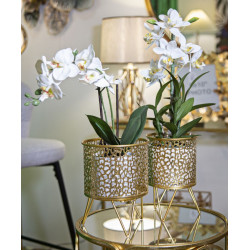 Glam Set of 2 PINY Vase Holders Ø 16X20-13X20 cm - Iron