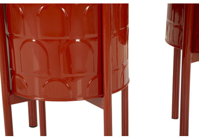 MODERN ARCHY Triple Vase Stand Set Ø 36X56,5-30X48,5-24X37,5 cm - Iron