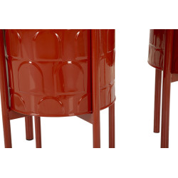 MODERN ARCHY Triple Vase Stand Set Ø 36X56,5-30X48,5-24X37,5 cm - Iron