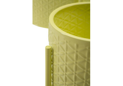 MODERN IRIS Vase Set 3 pcs Ø 36X56,5-30X48,5-24X37,5 cm - Iron