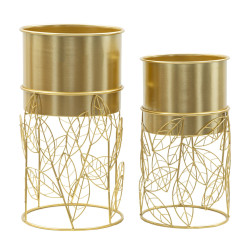 Glam LIVI Vase Set 2 pcs Ø 23X43-20X36 cm - Iron