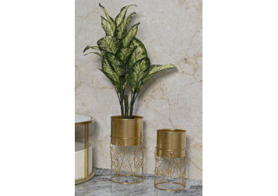 Glam LIVI Vase Set 2 pcs Ø 23X43-20X36 cm - Iron
