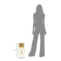 Glam FARFY Vase Ø 22X45 cm - Iron