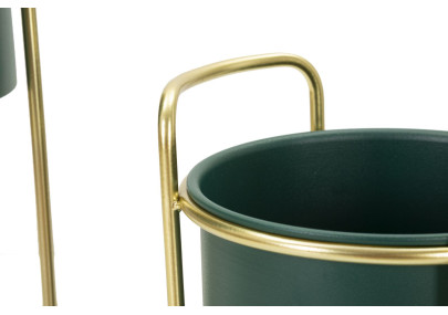 Glam GRENT SLIM Vase Stand Set 2 pcs Ø 24X70-19,5X45 cm - Iron