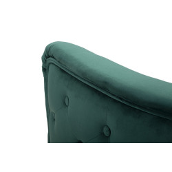Fauteuil Bucarest Vert – Éclat sophistiqué en vert profond (76×74×73 cm)