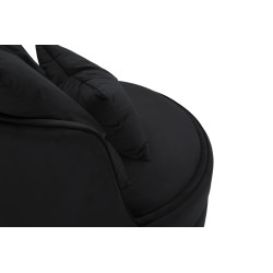 Fauteuil Paris Space Noir/Or – Prestige absolu en noir et or (Ø 84×72 cm)