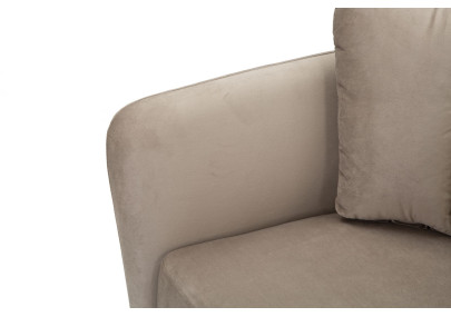 Fauteuil Kiev Gris – Modernité douce au charme neutre (88×77×74 cm)