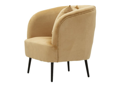 Fauteuil Browy – Chaleur et élégance avec coussins intégrés (73×66×78 cm)