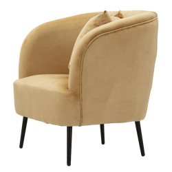 Fauteuil Browy – Chaleur et élégance avec coussins intégrés (73×66×78 cm)