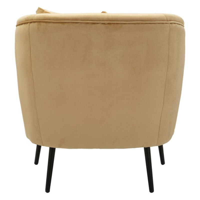 Fauteuil Browy – Chaleur et élégance avec coussins intégrés (73×66×78 cm)