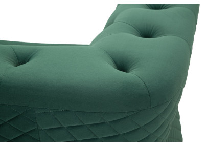 Fauteuil Emy Vert – Élégance naturelle et assise majestueuse (104×83×76 cm)