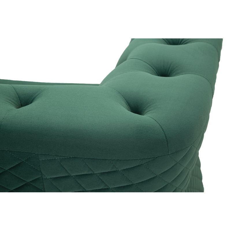 Fauteuil Emy Vert – Élégance naturelle et assise majestueuse (104×83×76 cm)