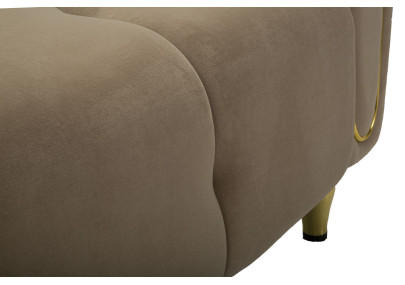 Fauteuil Alma Gris – Sobriété chic et allure moderne (97×81×71 cm)