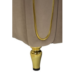 Fauteuil Alma Gris – Sobriété chic et allure moderne (97×81×71 cm)