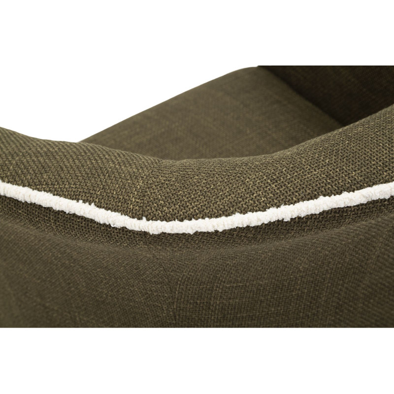 Fauteuil pivotant Siena Vert – Fraîcheur moderne au ton végétal (83,5×66×80 cm – hauteur assise 42 cm)