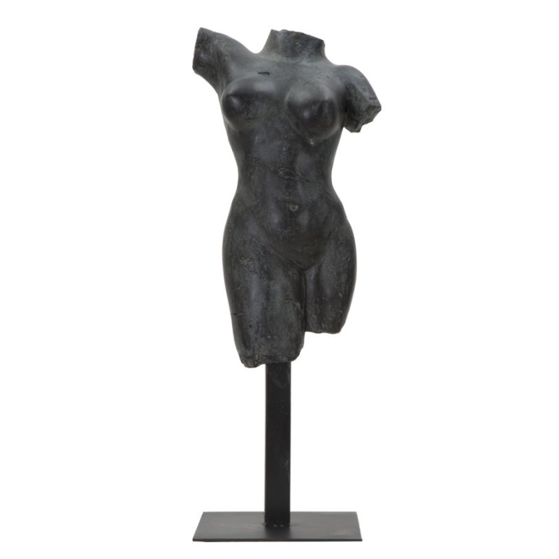 Sculpture de Femme Antique, Héritage d’un Musée Oublié – CM 19X17X50