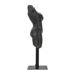 Sculpture de Femme Antique, Héritage d’un Musée Oublié – CM 19X17X50