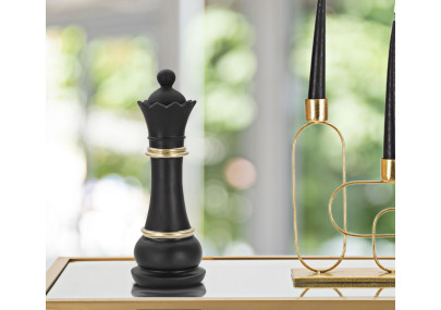 Reine Noire et Or, Sceptre d’Ombre et de Lumière – CM Ø 9X25,5