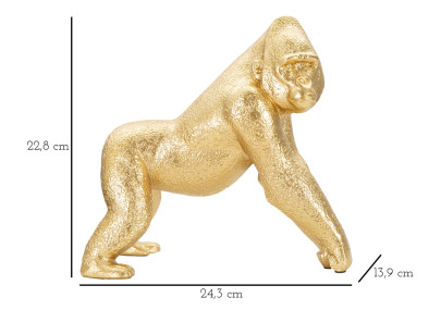 Gorille de Côté, Force Bestiale Capturée – CM 24,3X13,9X22,8